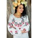 Embroidered blouse "Wild Roses New"